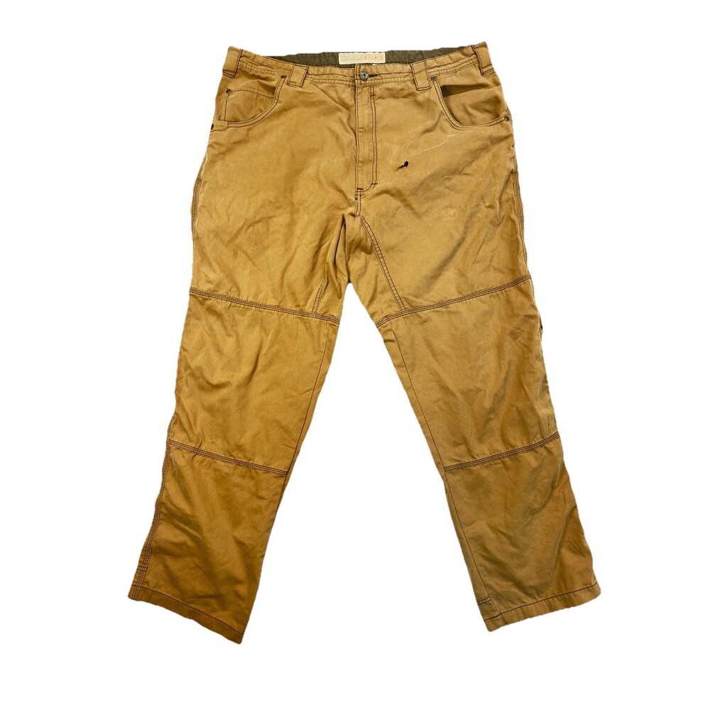 Cabela's Pants Men 40x32 Brown Casuals Outdoor Hiking Utility Work Pockets Camp